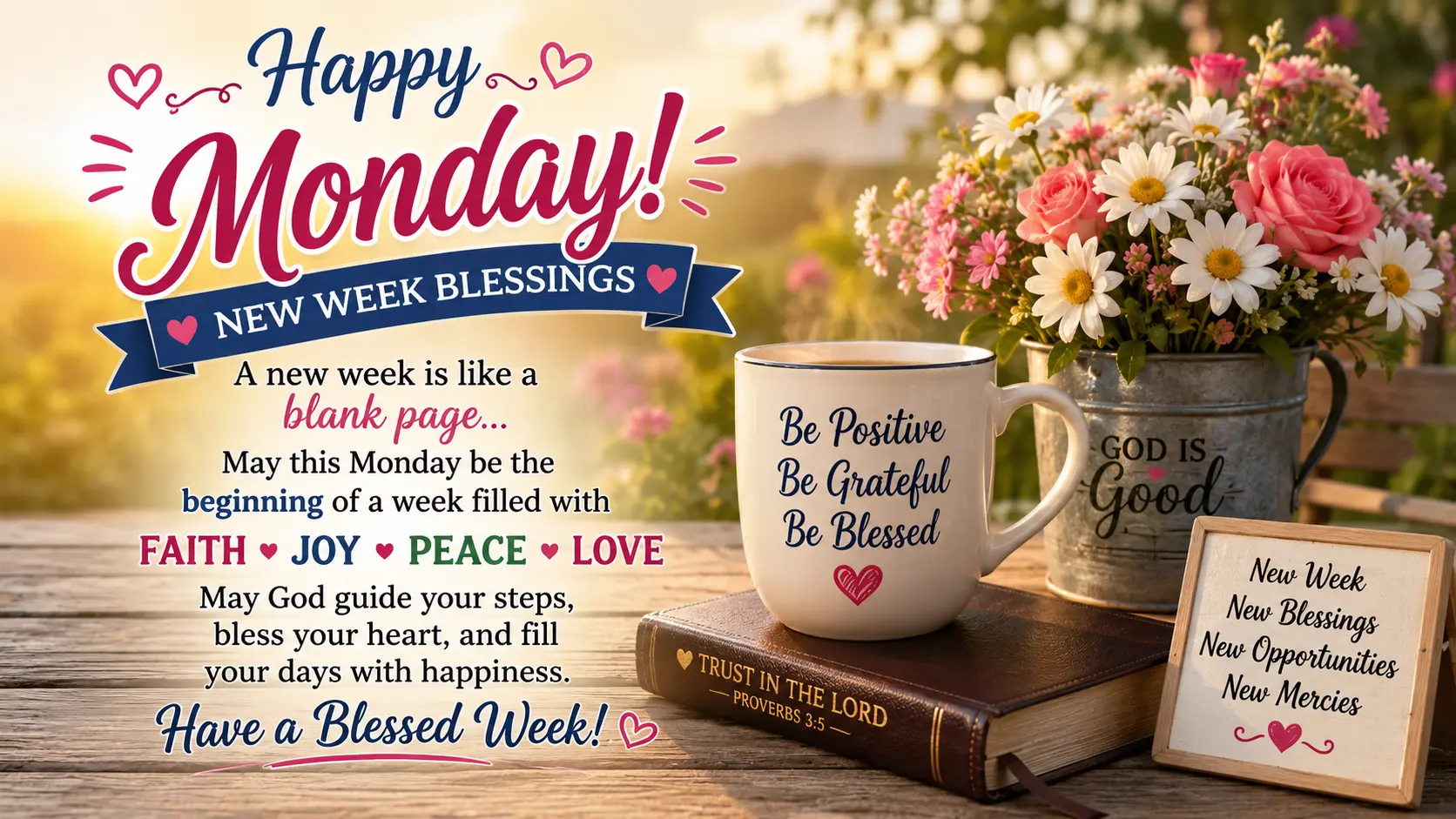 Good Morning Monday Blessings
