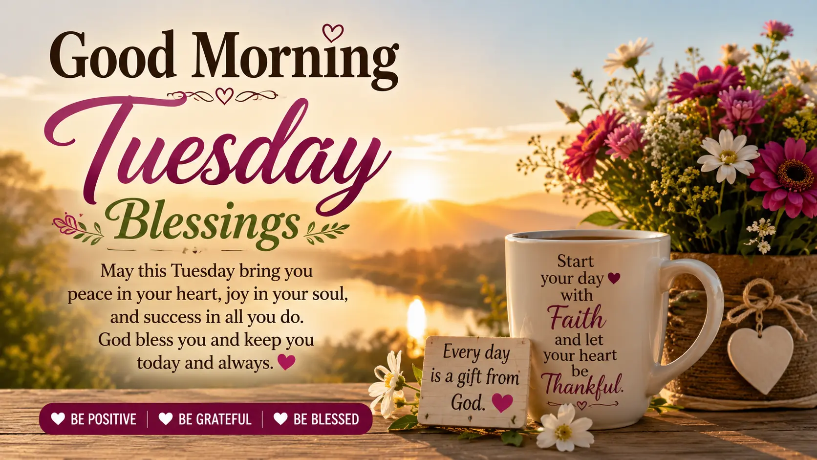 Good Morning Tuesday Blessings