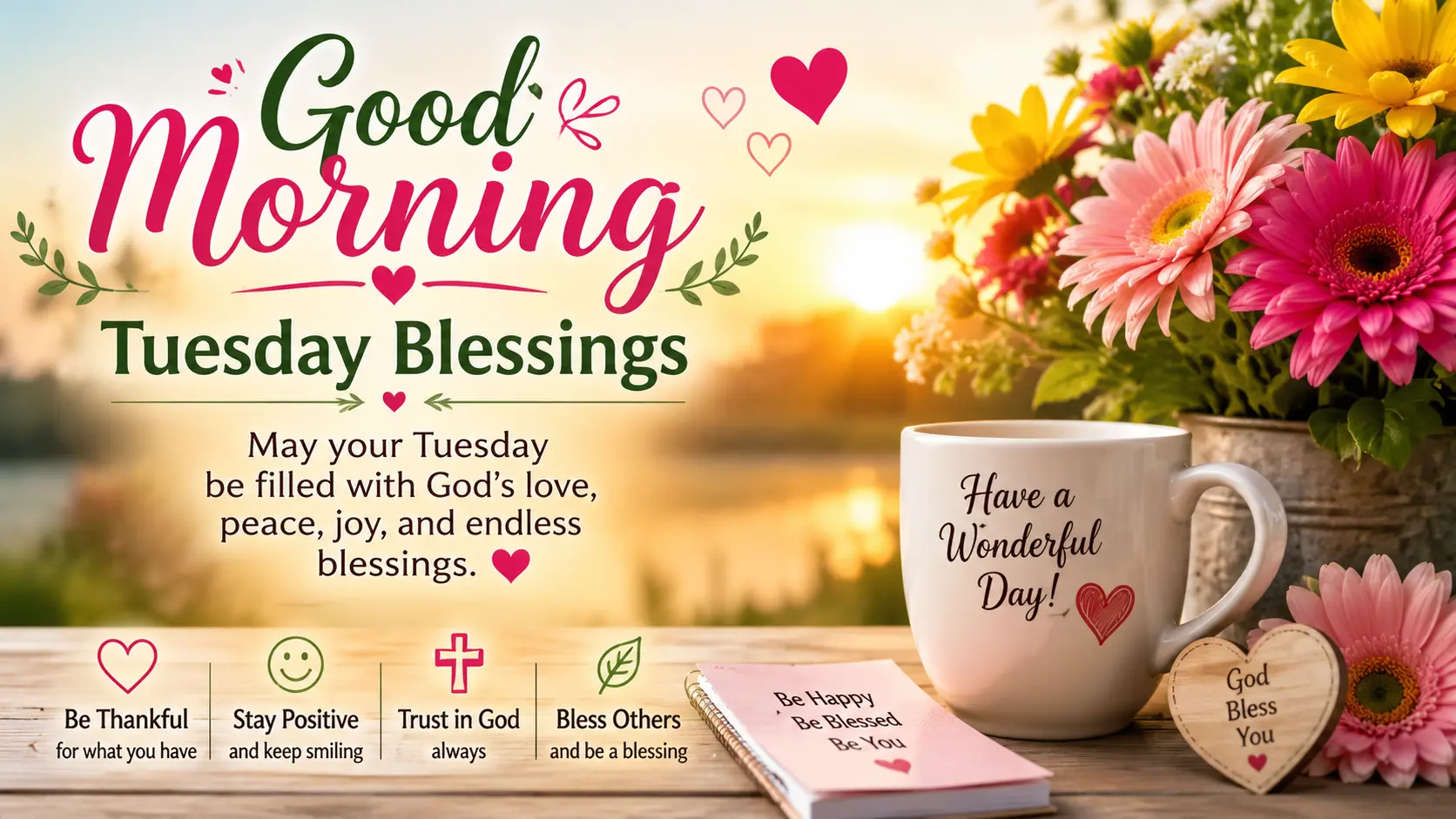Good Morning Tuesday Blessings Images and Greetings