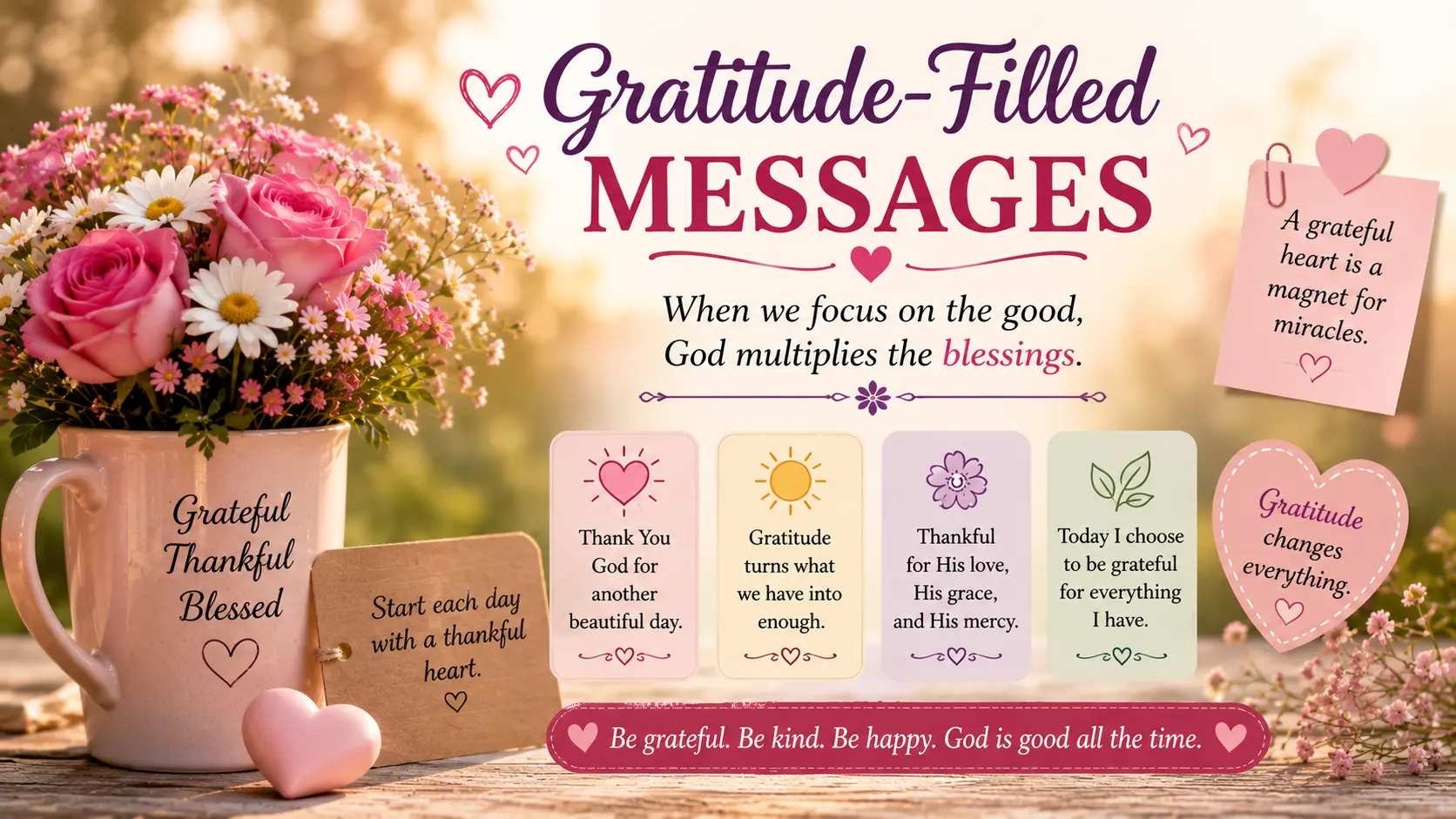 Gratitude-Filled Messages