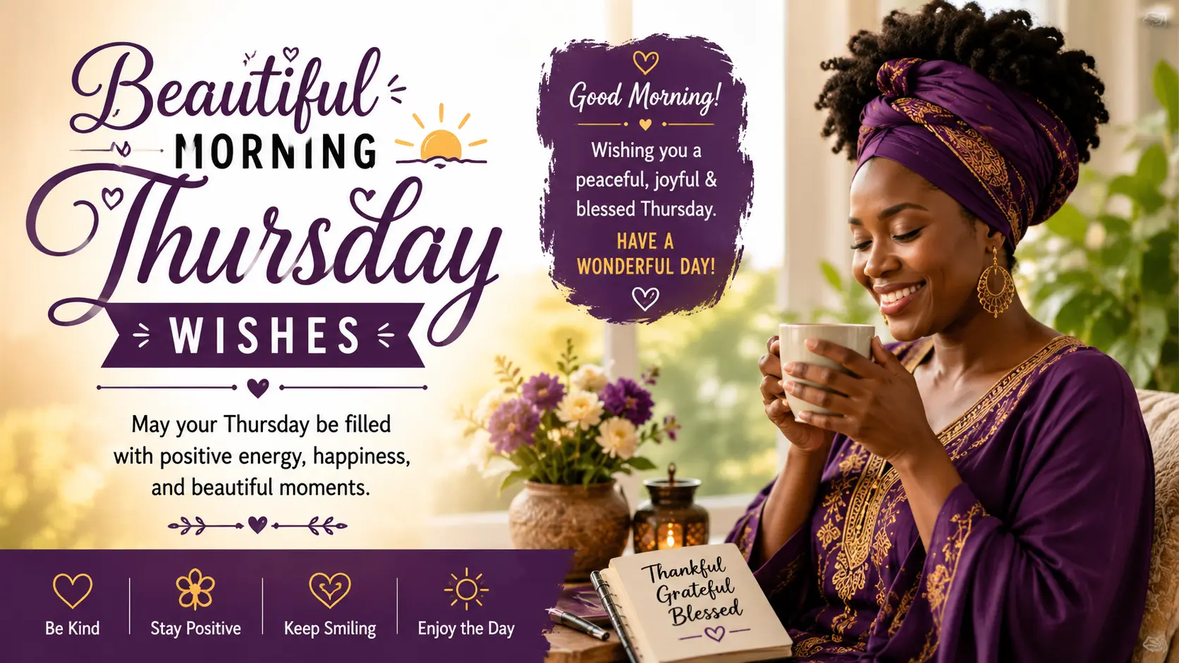 Heartfelt Morning Thursday Wishes