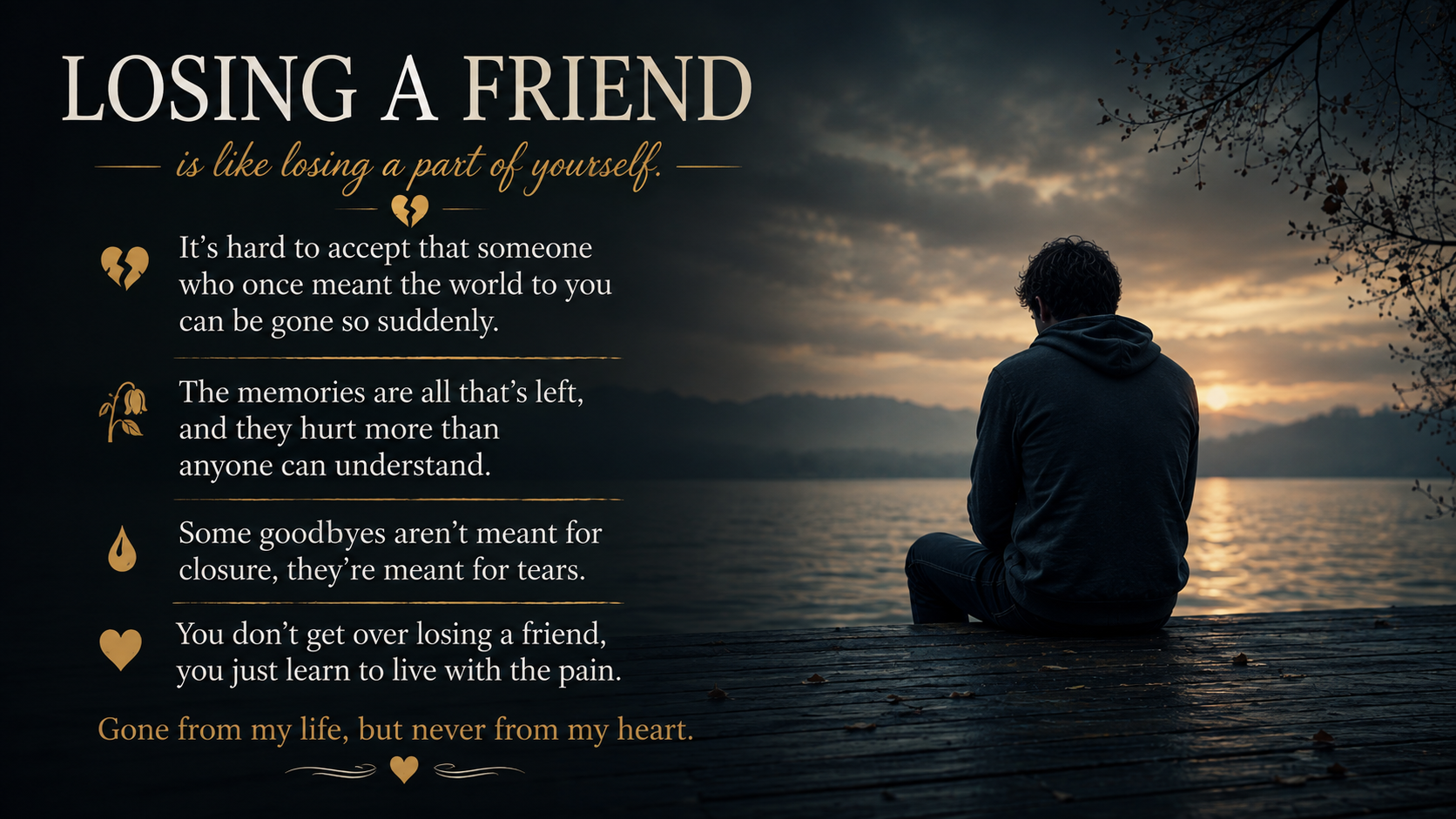Sad Quotes About Losing a Friend