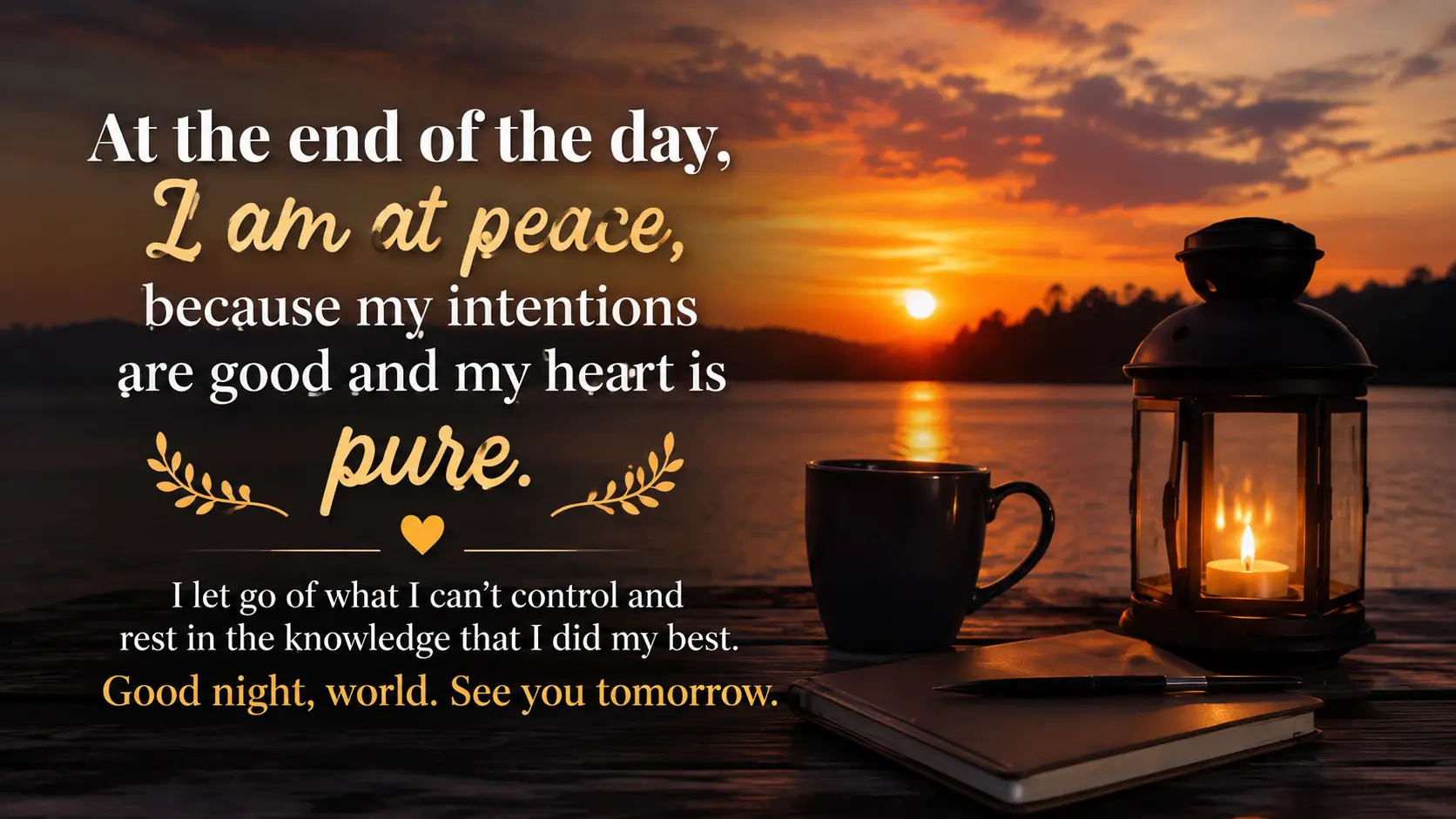  End of the Day Quotes About Acceptance