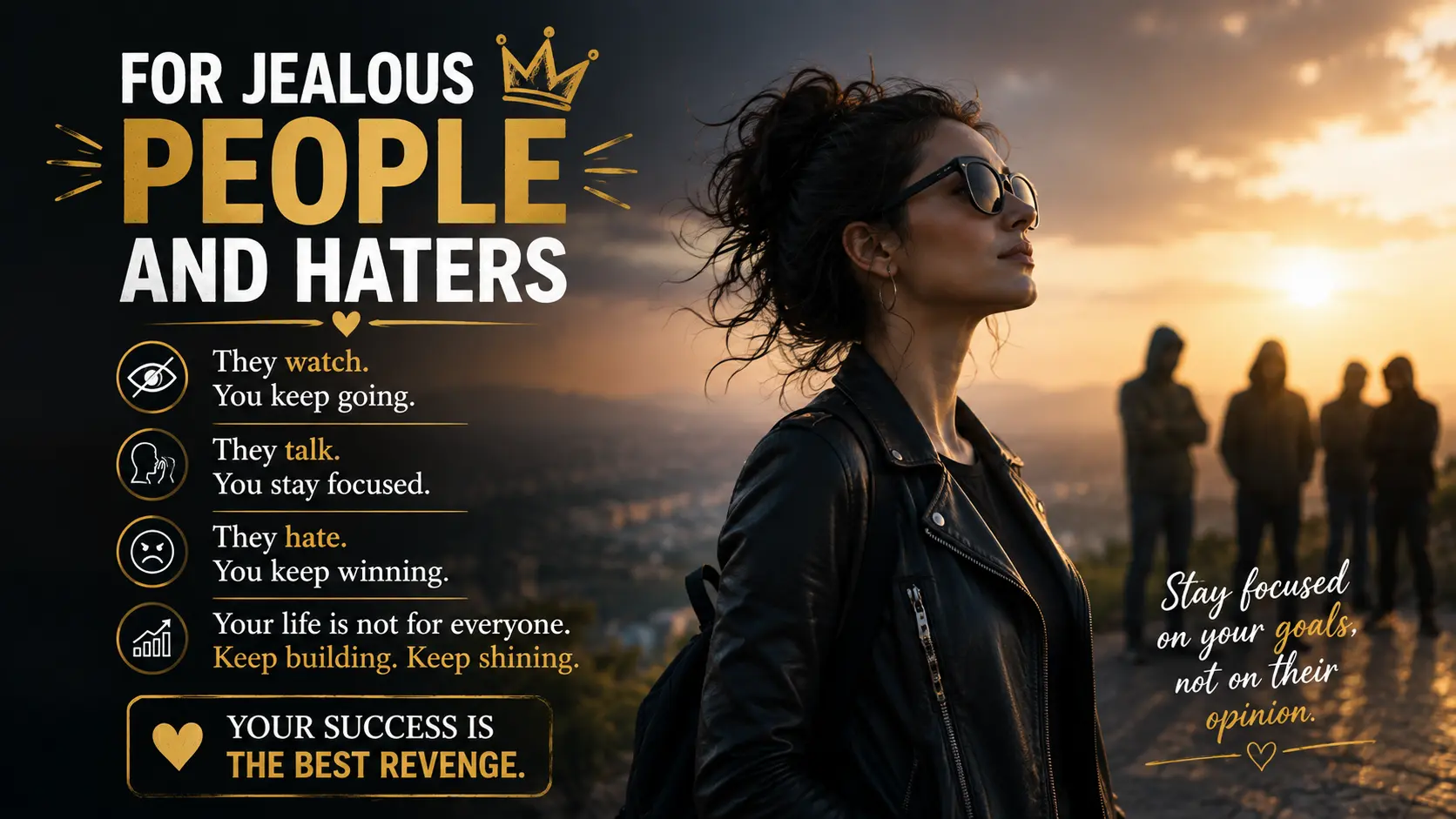 For Jealous People and Haters