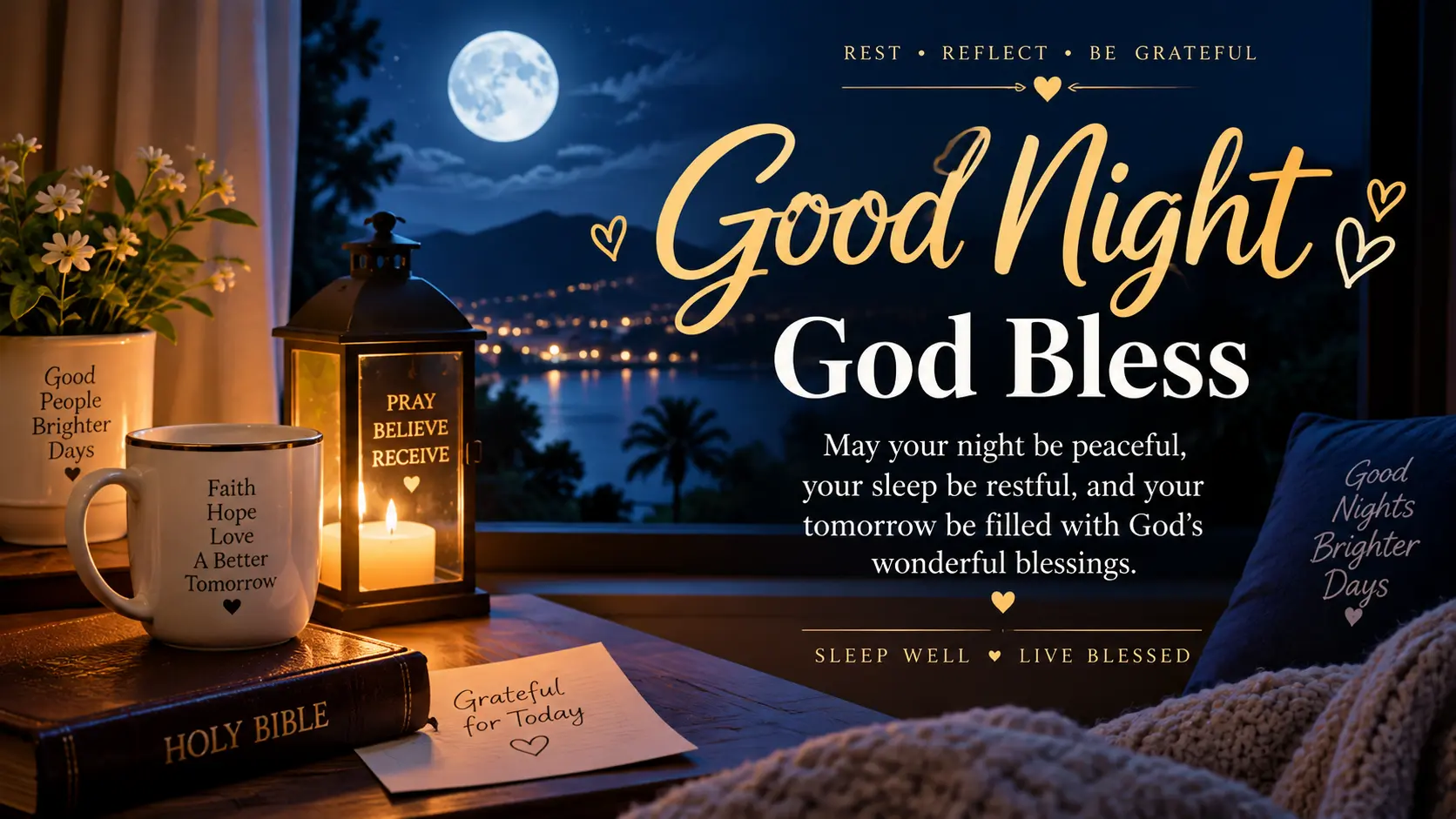 Good Night God Bless Images