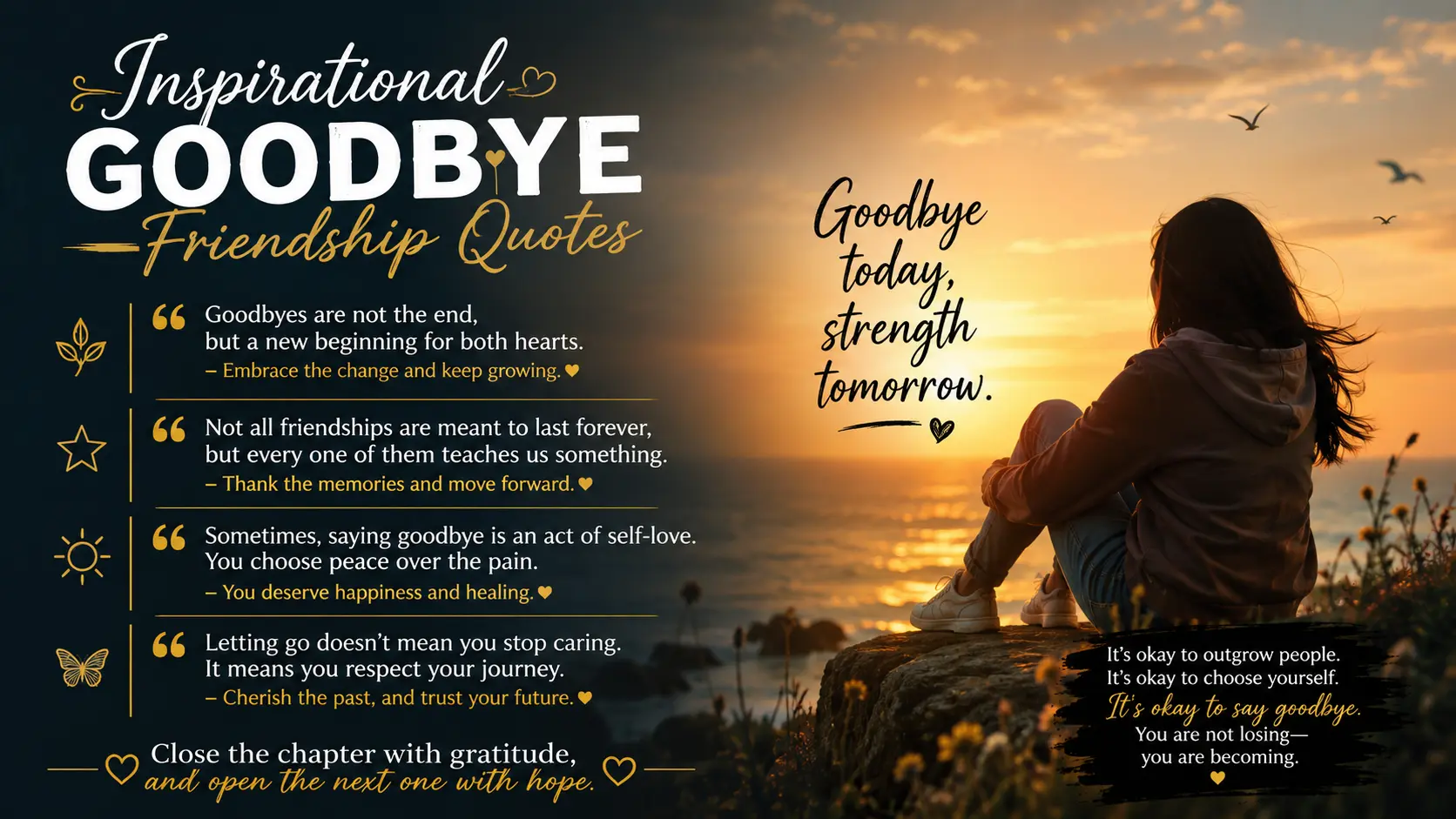 Inspirational Goodbye Friendship Quotes