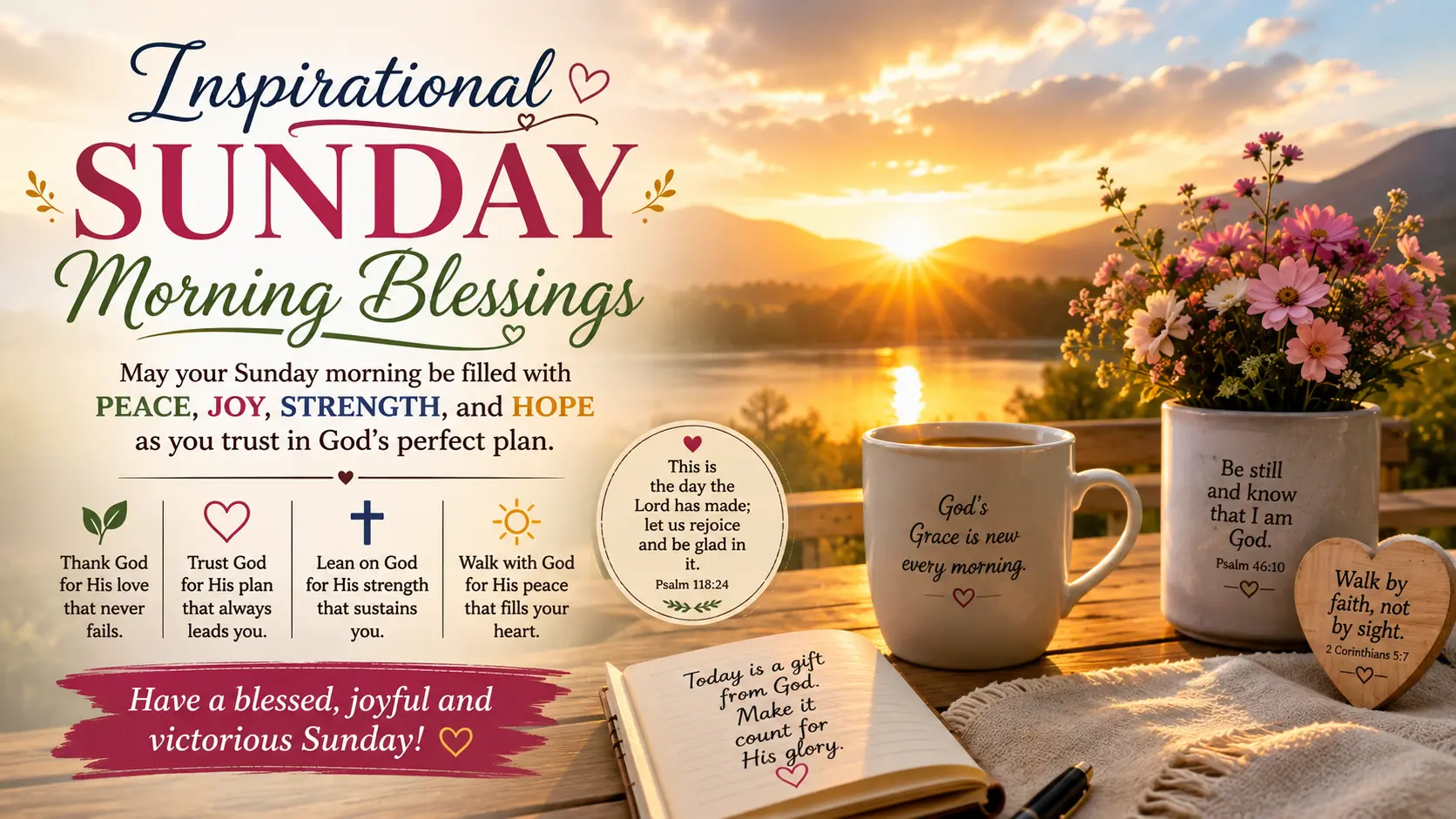 Inspirational Sunday Morning Blessings