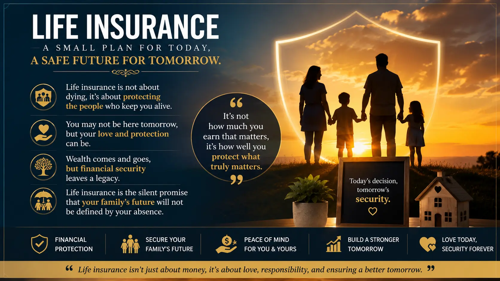 Insurance Quotes About Financial Security