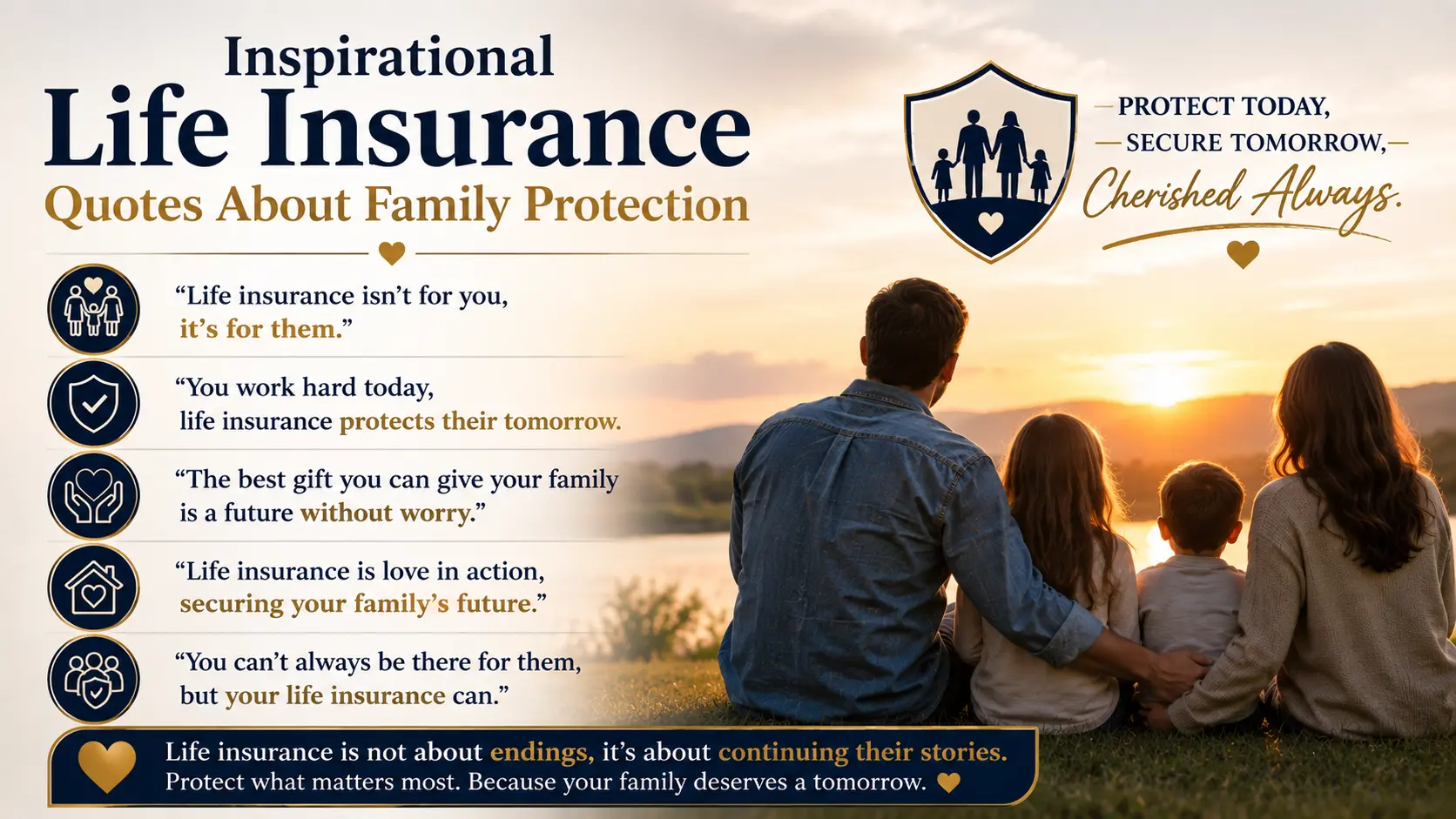 Life Insurance Quotes About Family Protection