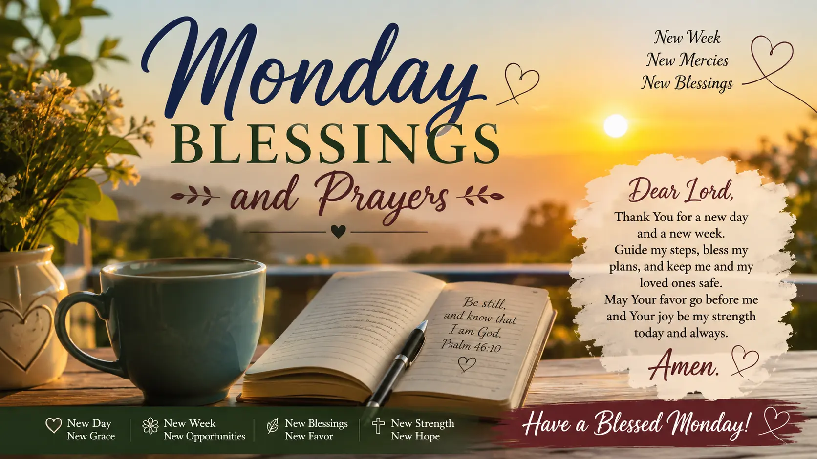Monday Morning Blessings