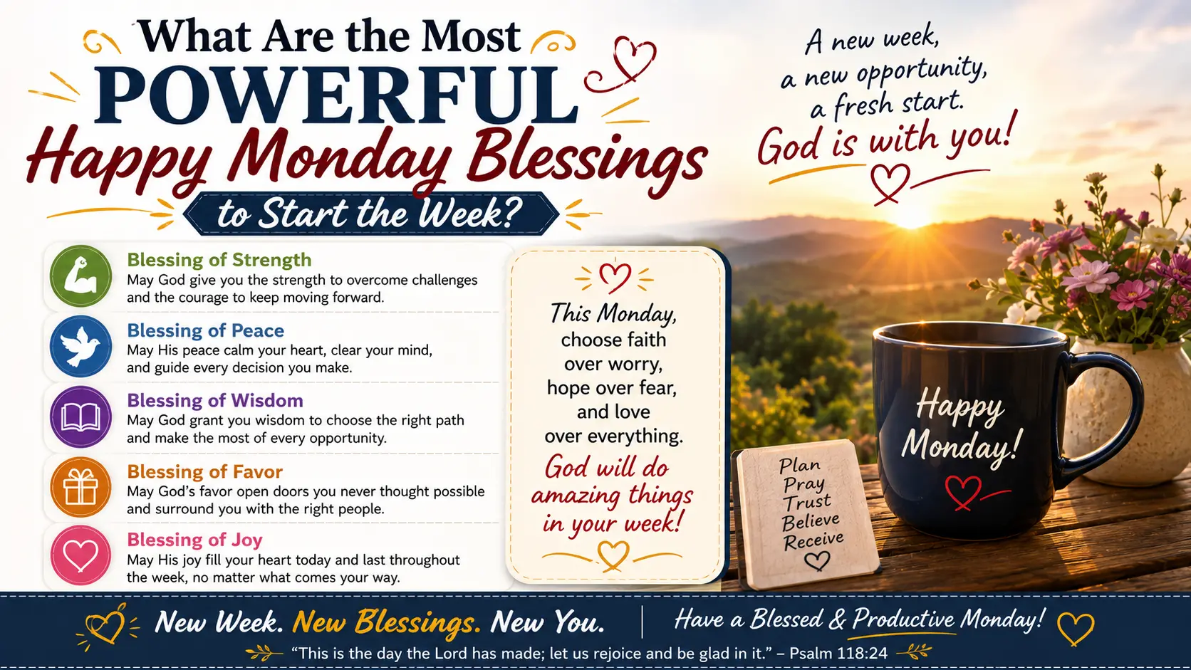 Most Powerful Happy Monday Blessings