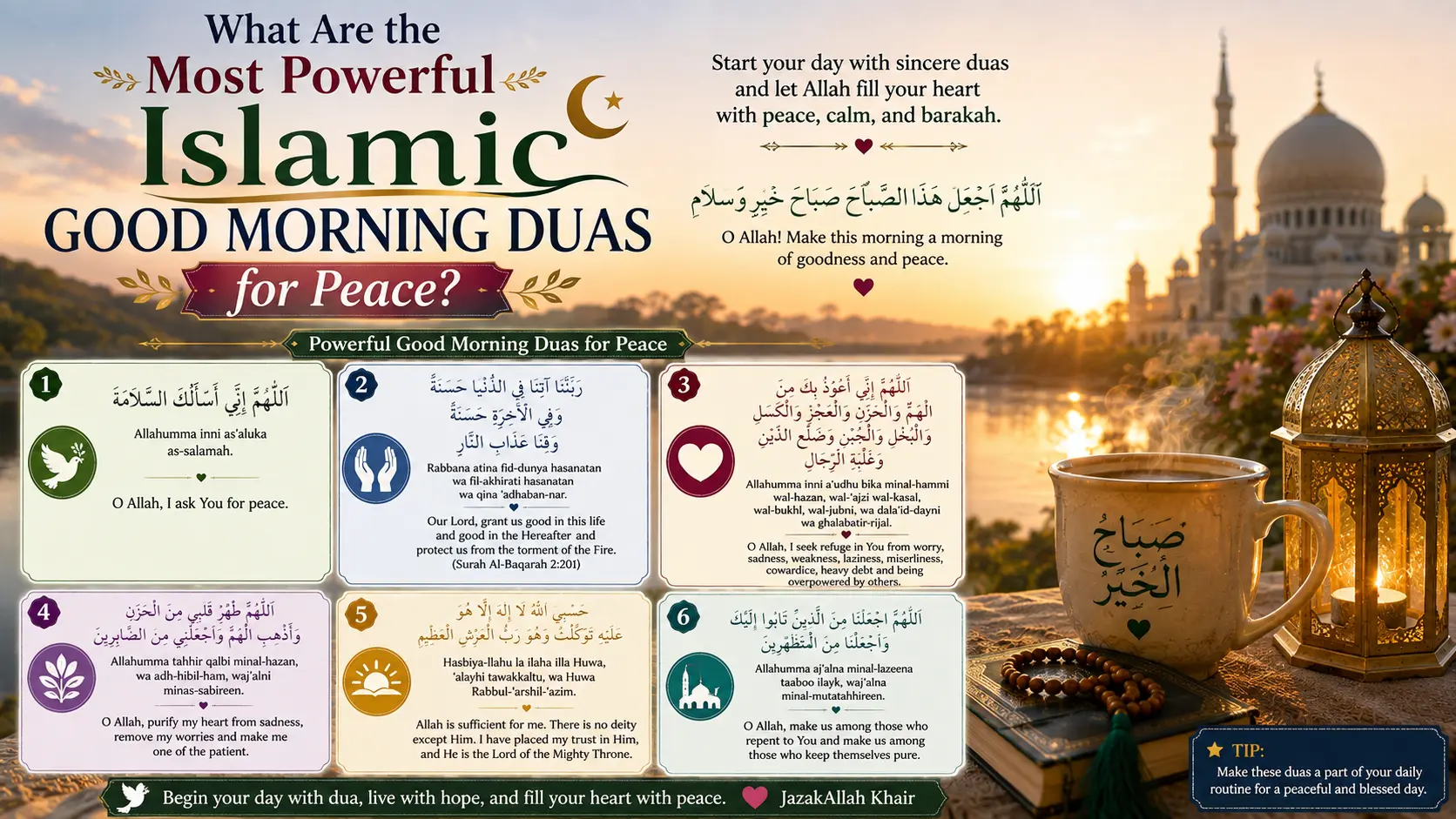 Most Powerful Islamic Good Morning Duas