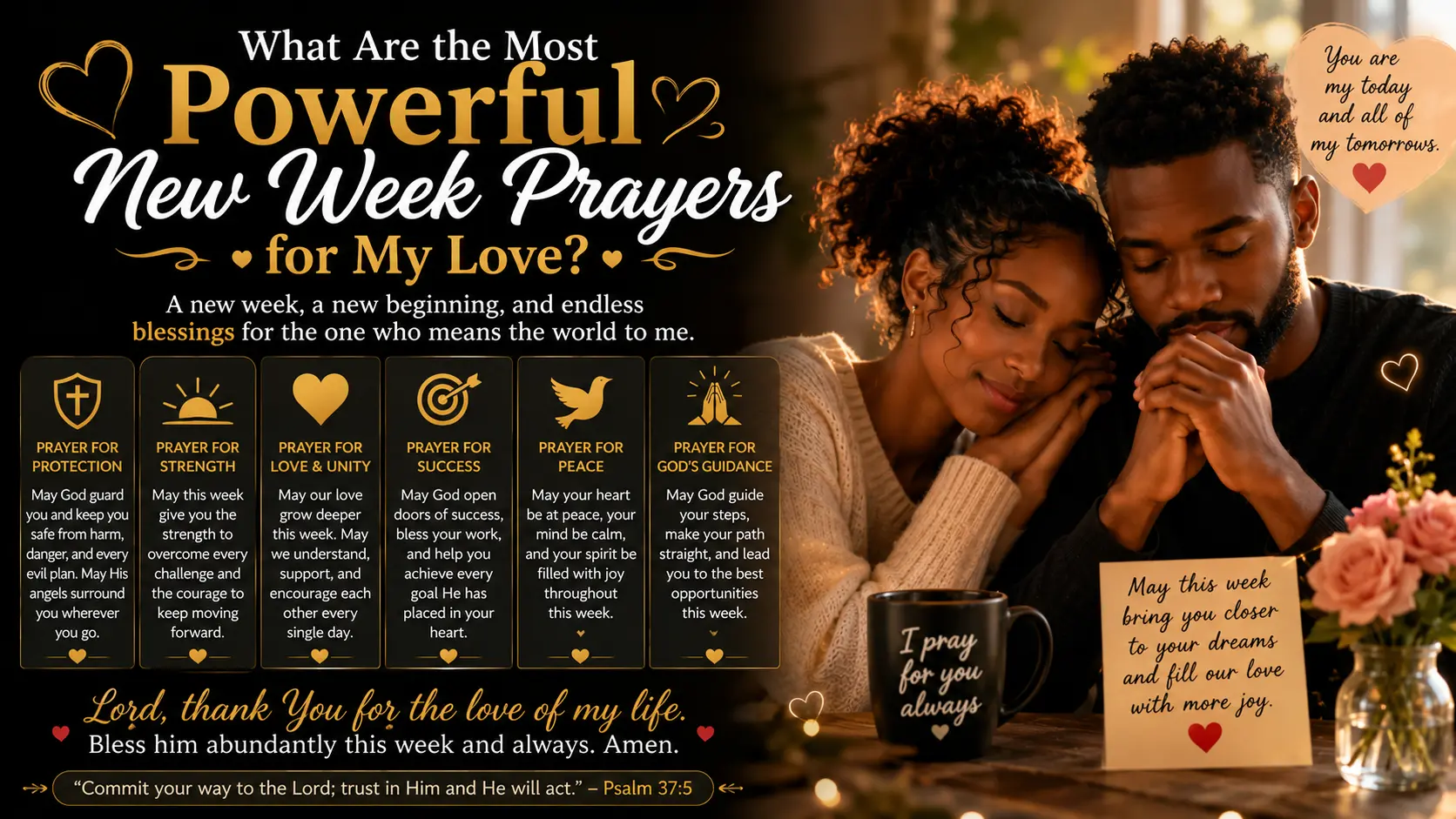 Most Powerful New Week Prayers for My Love