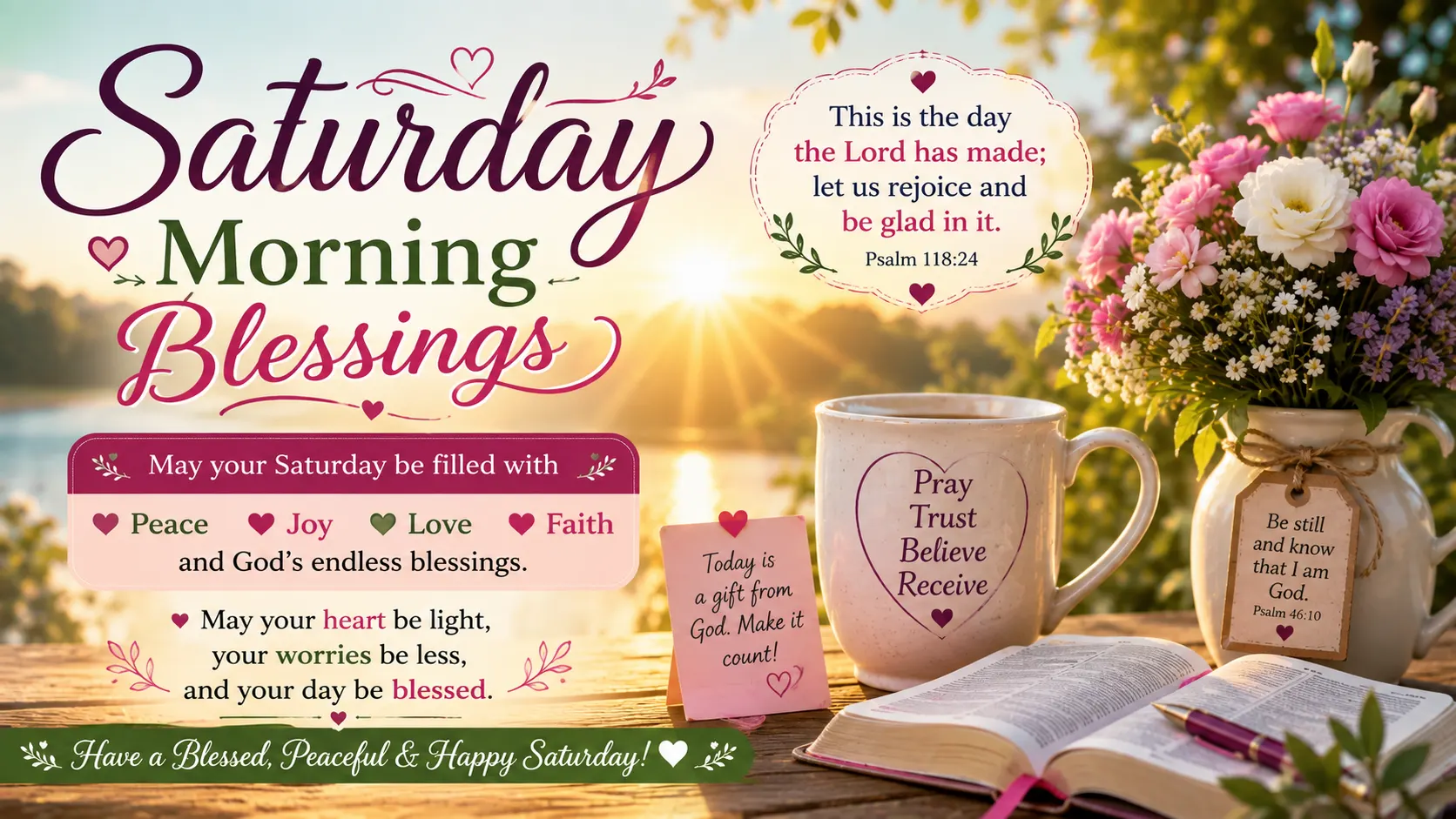 Saturday Morning Blessings
