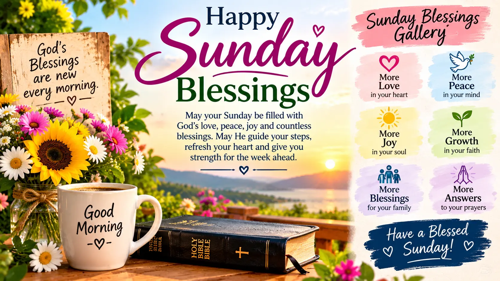 Sunday Blessings Images Gallery