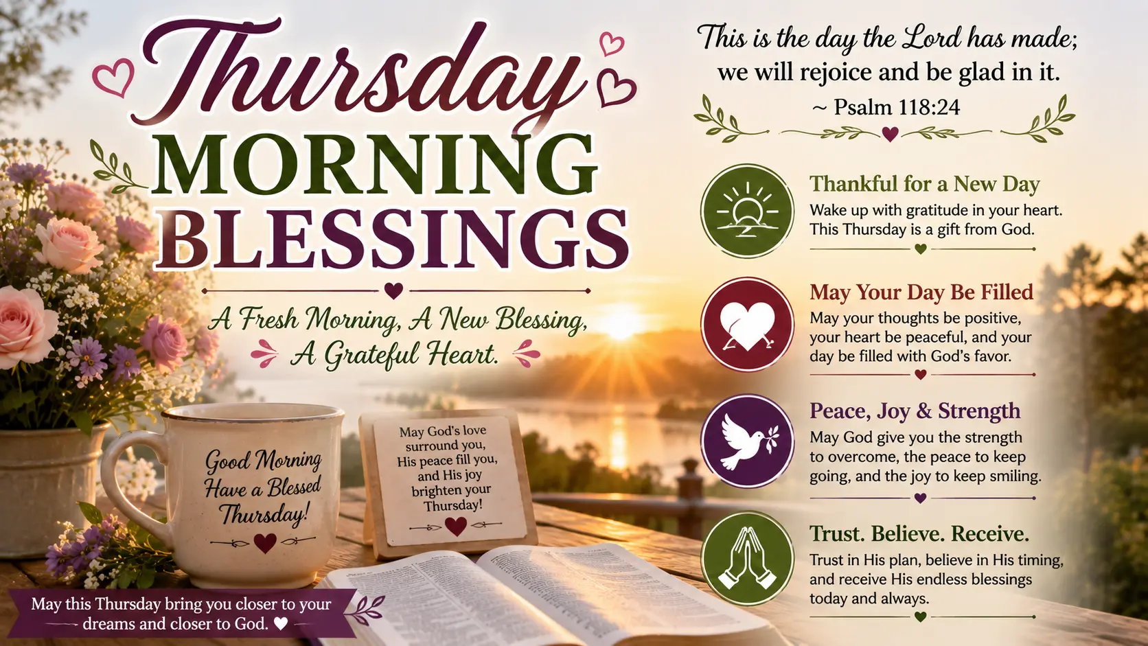 Thursday Morning Blessings
