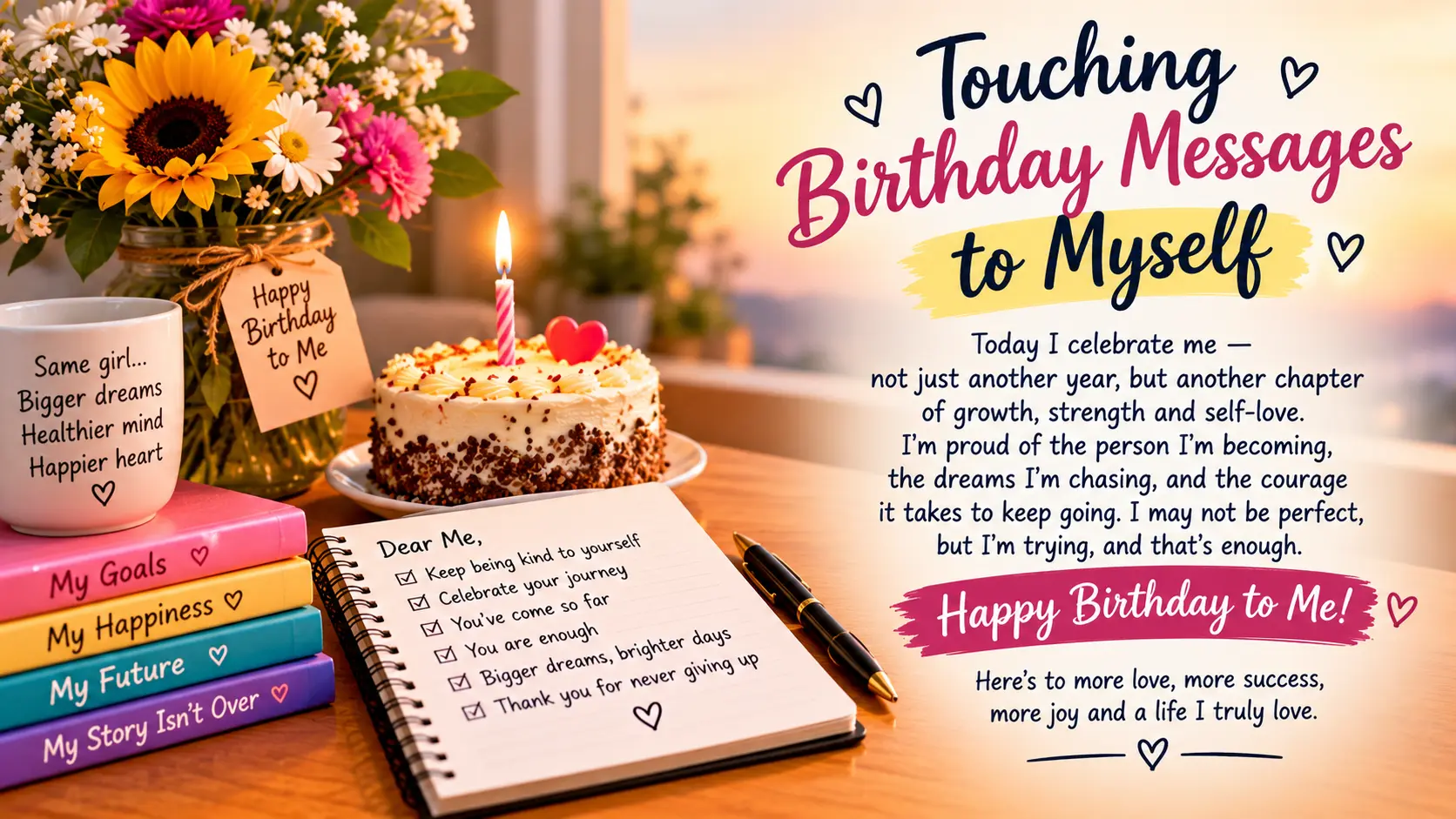 Touching Birthday Messages to Myself
