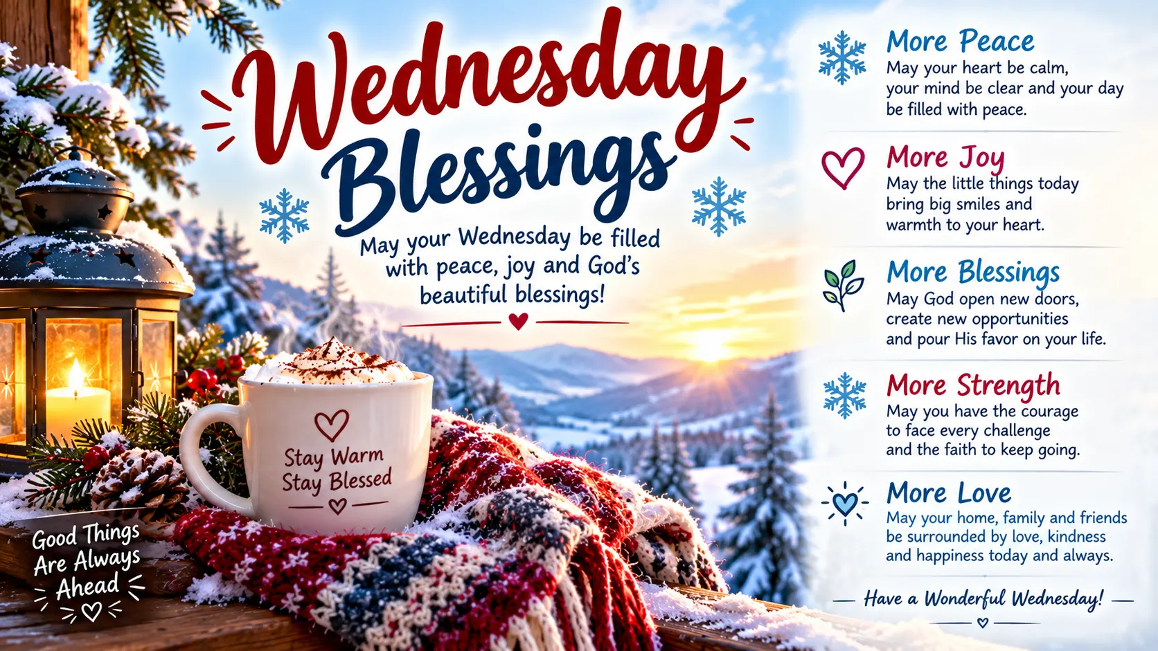 Wednesday Blessings Quotes You Can Share This Winter
