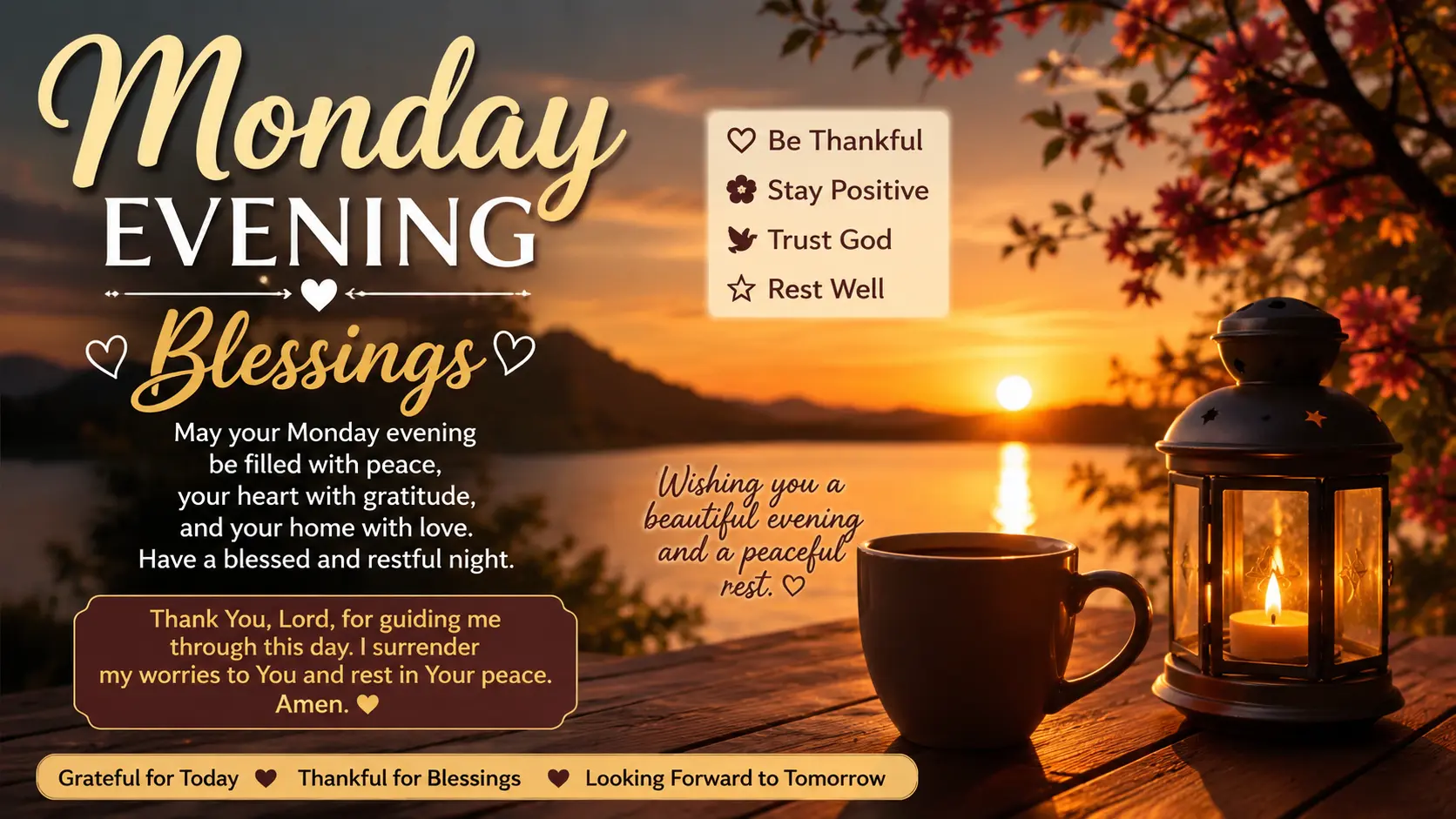 What Are Good Evening Blessings