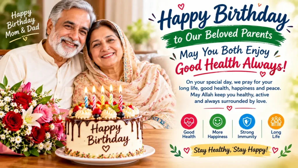 Birthday Wishes for Good Health for Parents