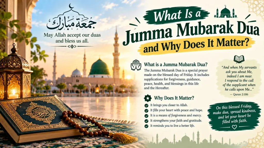 Jumma Mubarak Dua and Why Does It Matter
