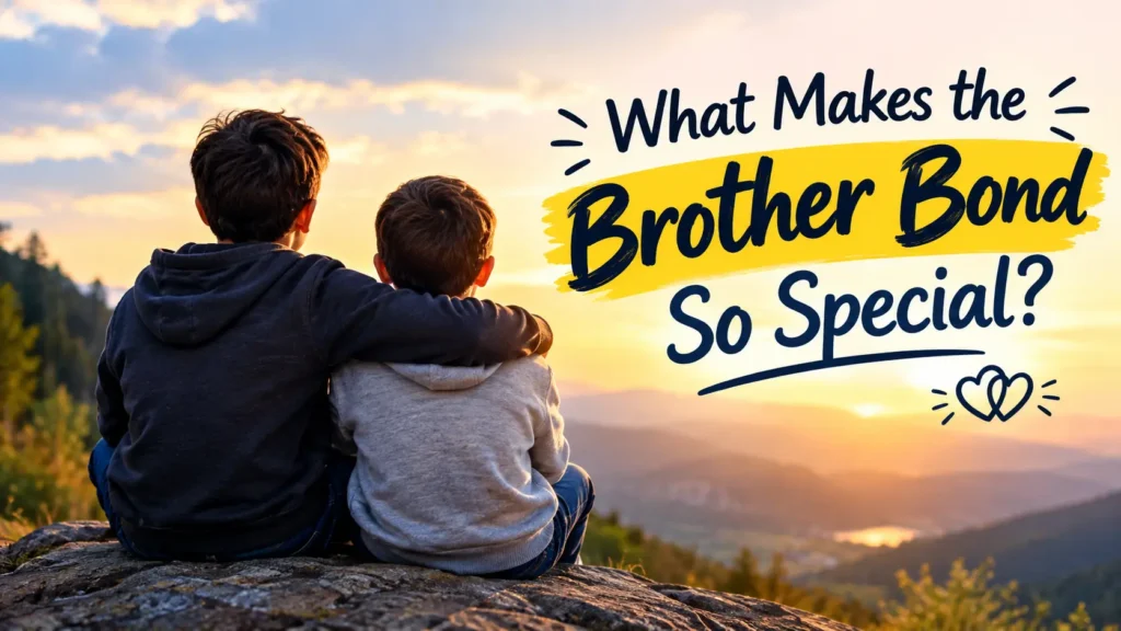 What Makes the Brother Bond So Special
