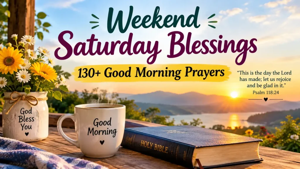 Blessed Saturday and Weekend Wishes