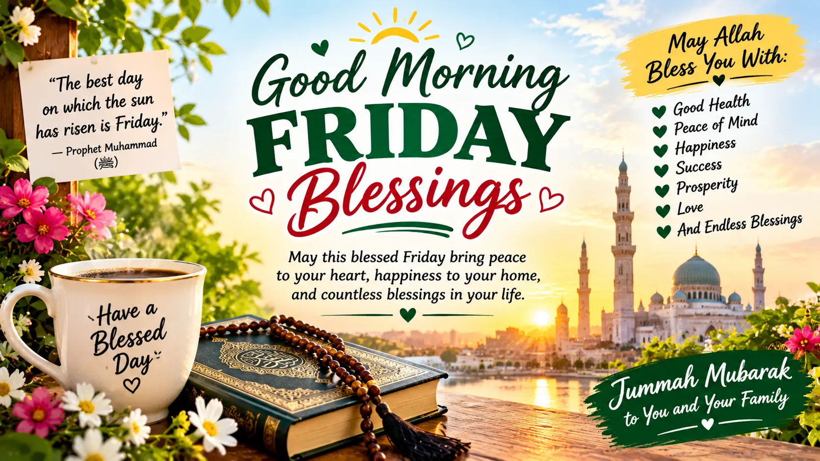 Good Morning Friday Blessings
