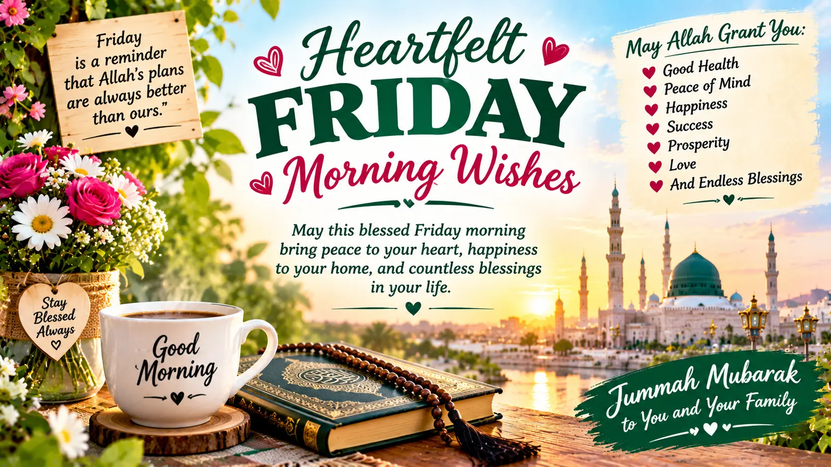 Heartfelt Friday Morning Wishes