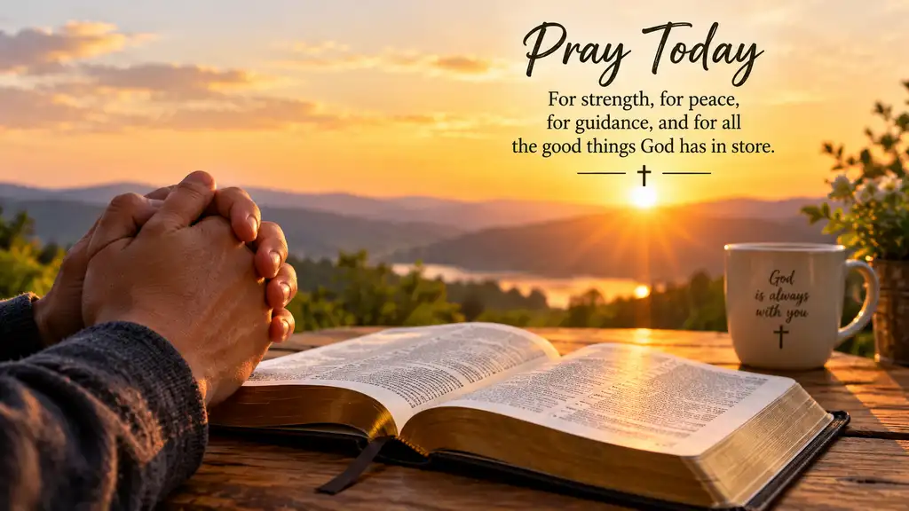 Sunday morning prayers for peace and strength
