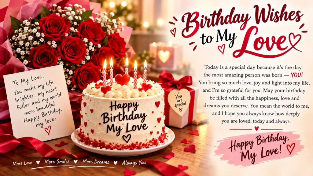 happy birthday wish to my girlfriend long heartfelt messages