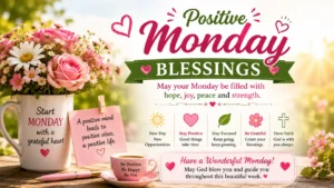 Positive Monday Blessings
