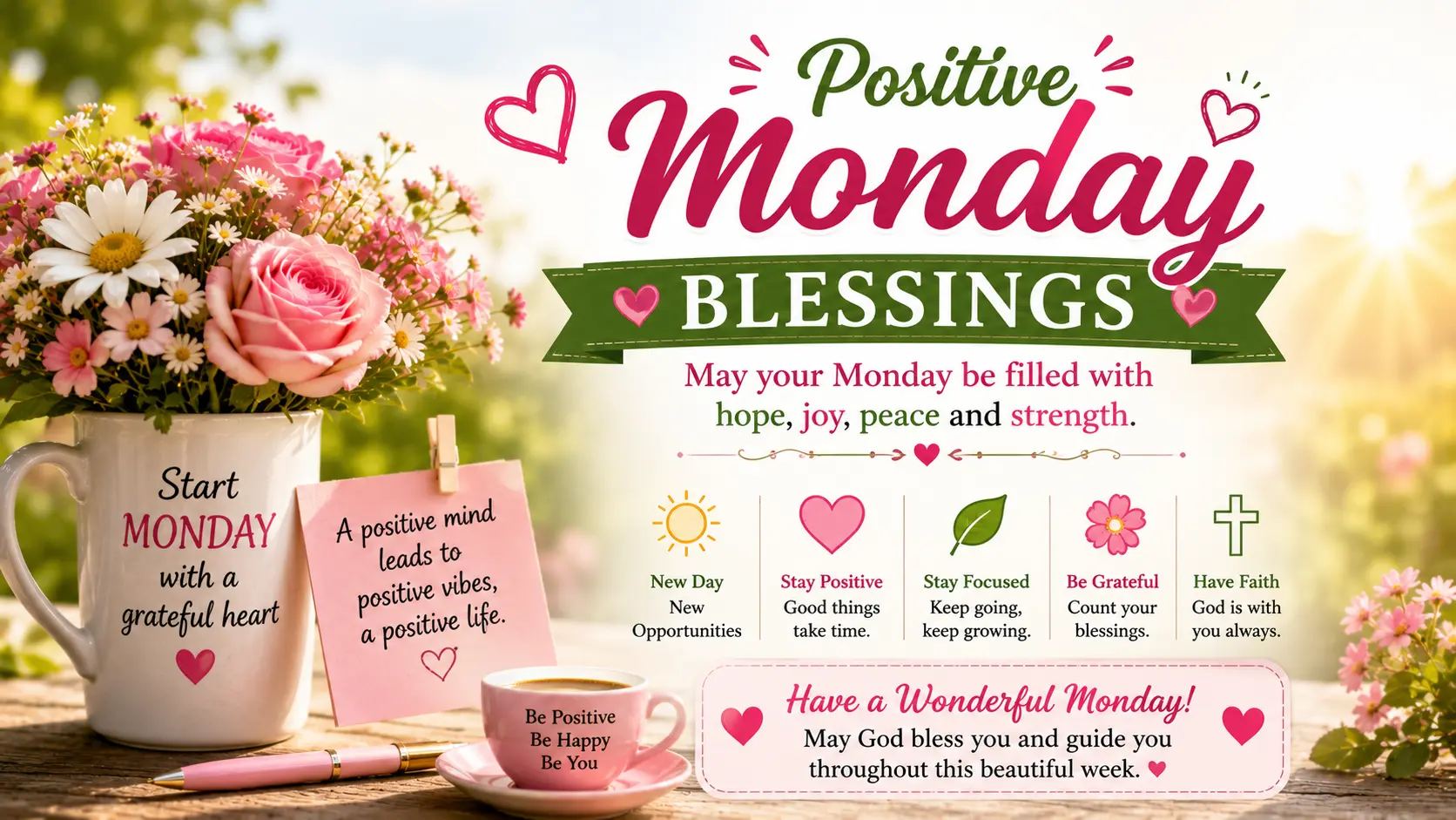 Positive Monday Blessings