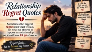 Relationship Regret Quotes
