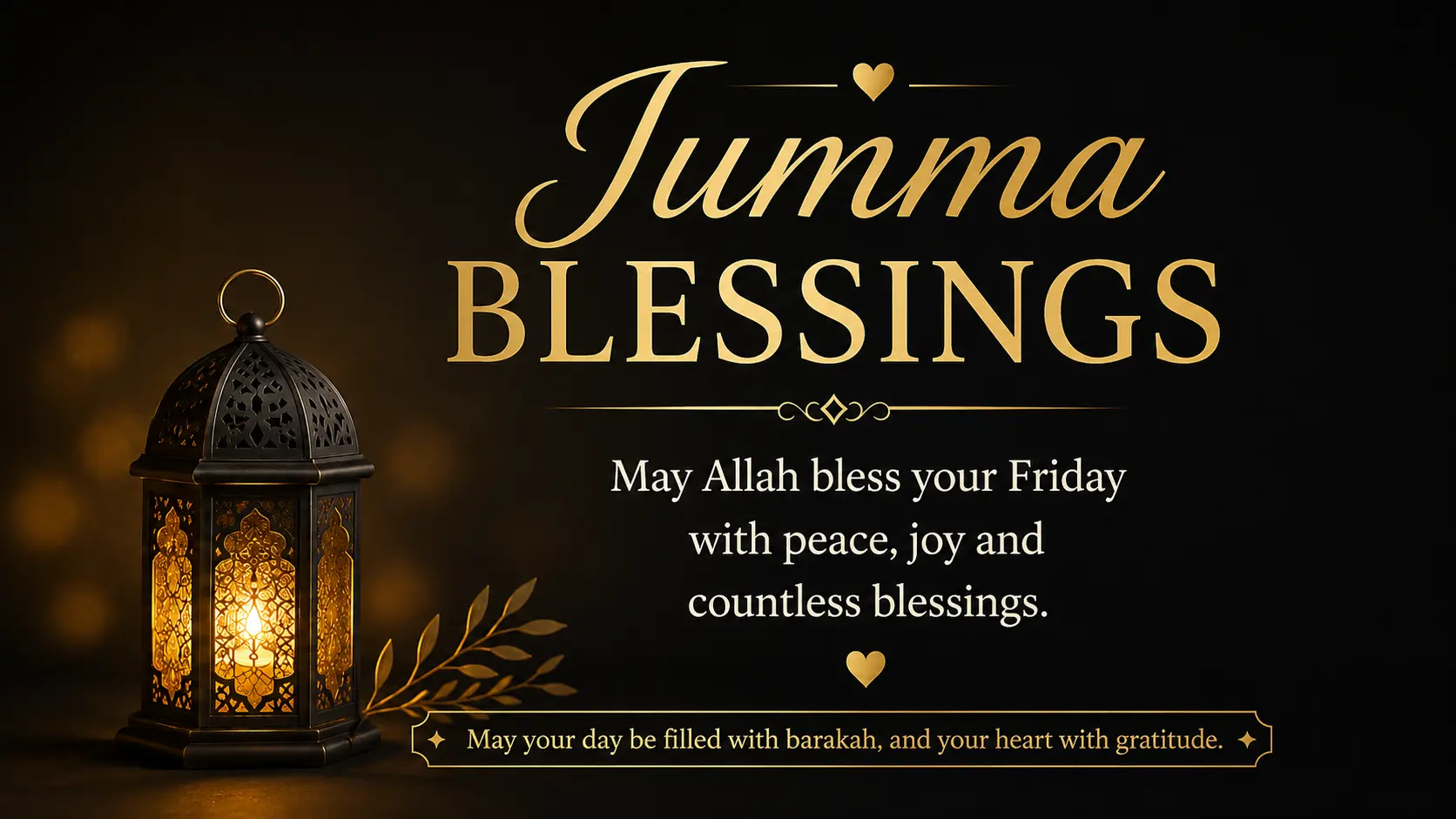 Short Friday Blessings Quote