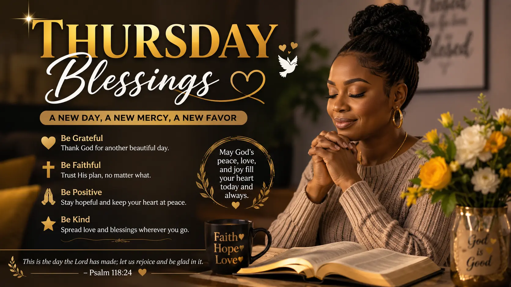 Spiritual Inspiration Thursday Blessings