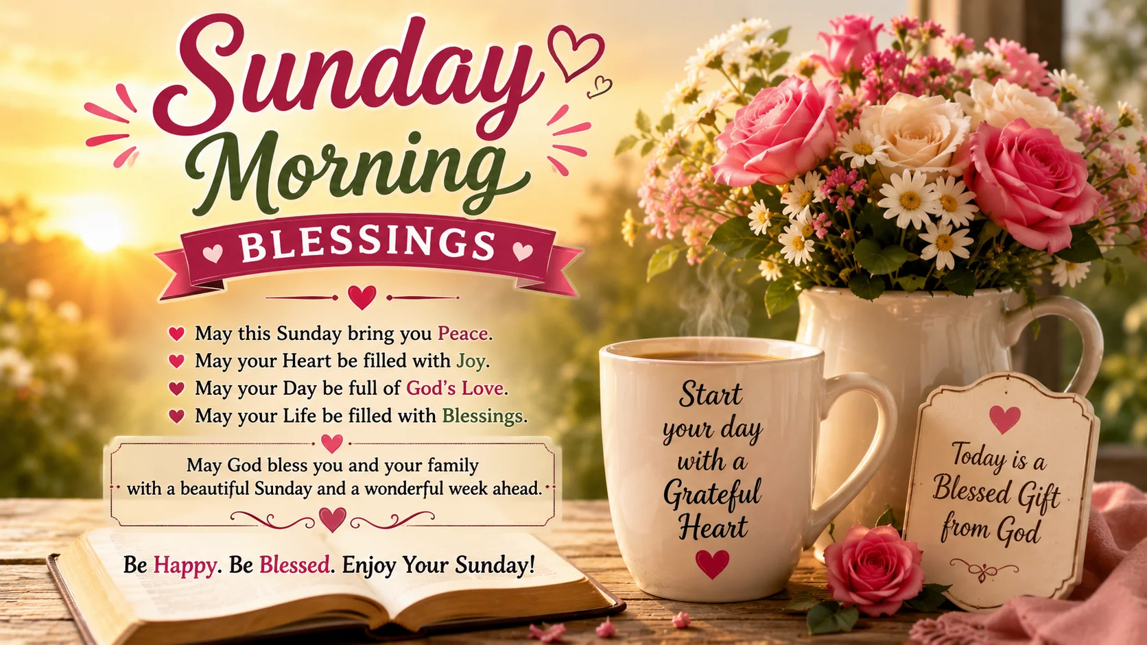 Sunday Morning Blessings