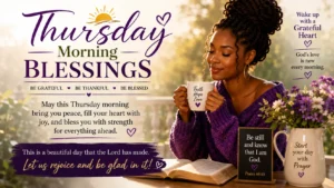 Thursday Good Morning Blessings
