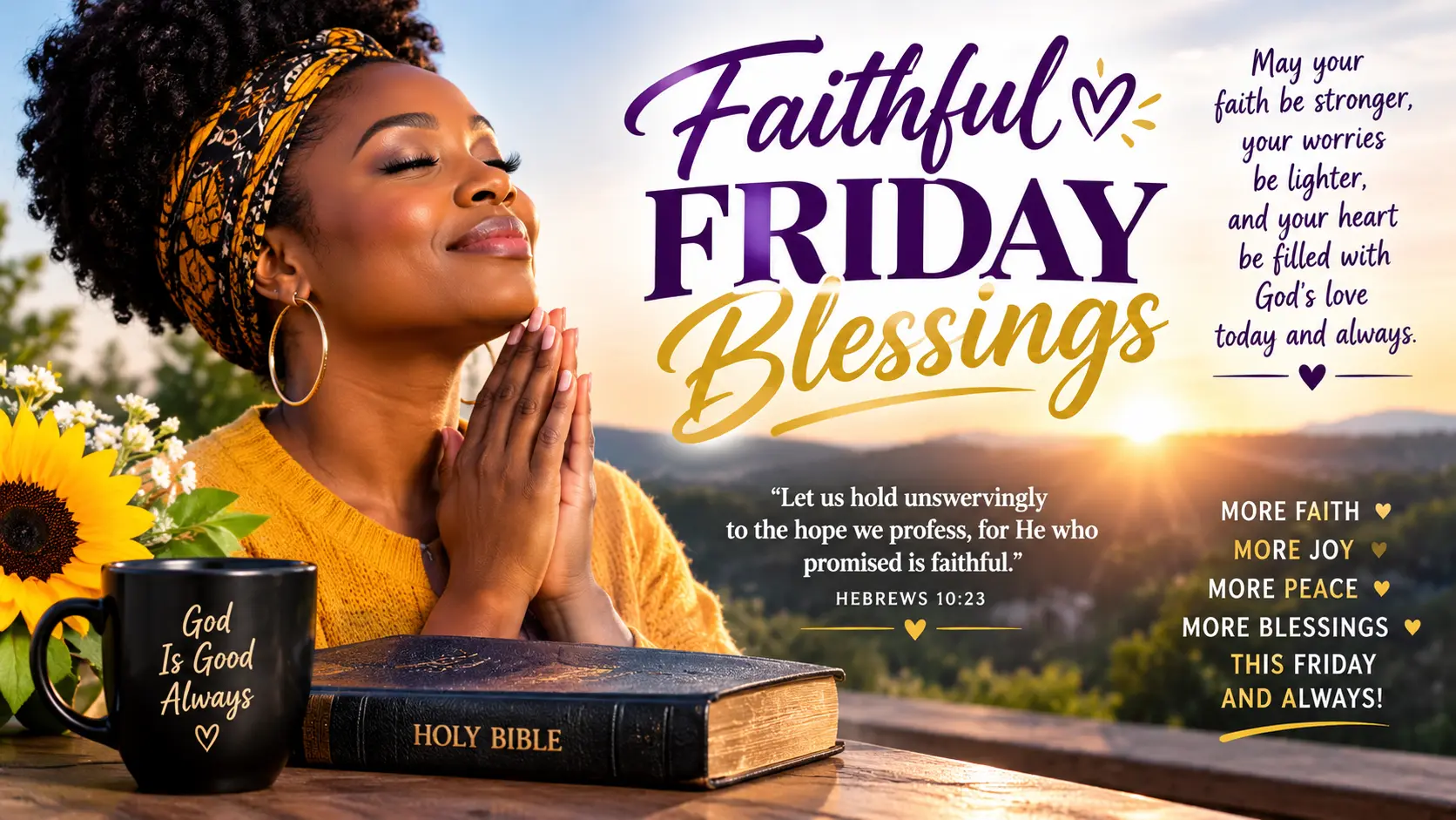 African American Faithful Friday Blessings