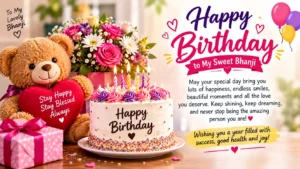 Bhanji Birthday Wishes