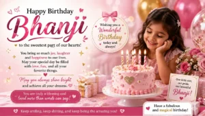Bhanji Birthday Wishes