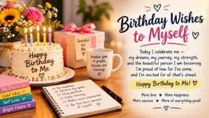 Birthday Wishes to Myself