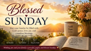 Blessed Sunday