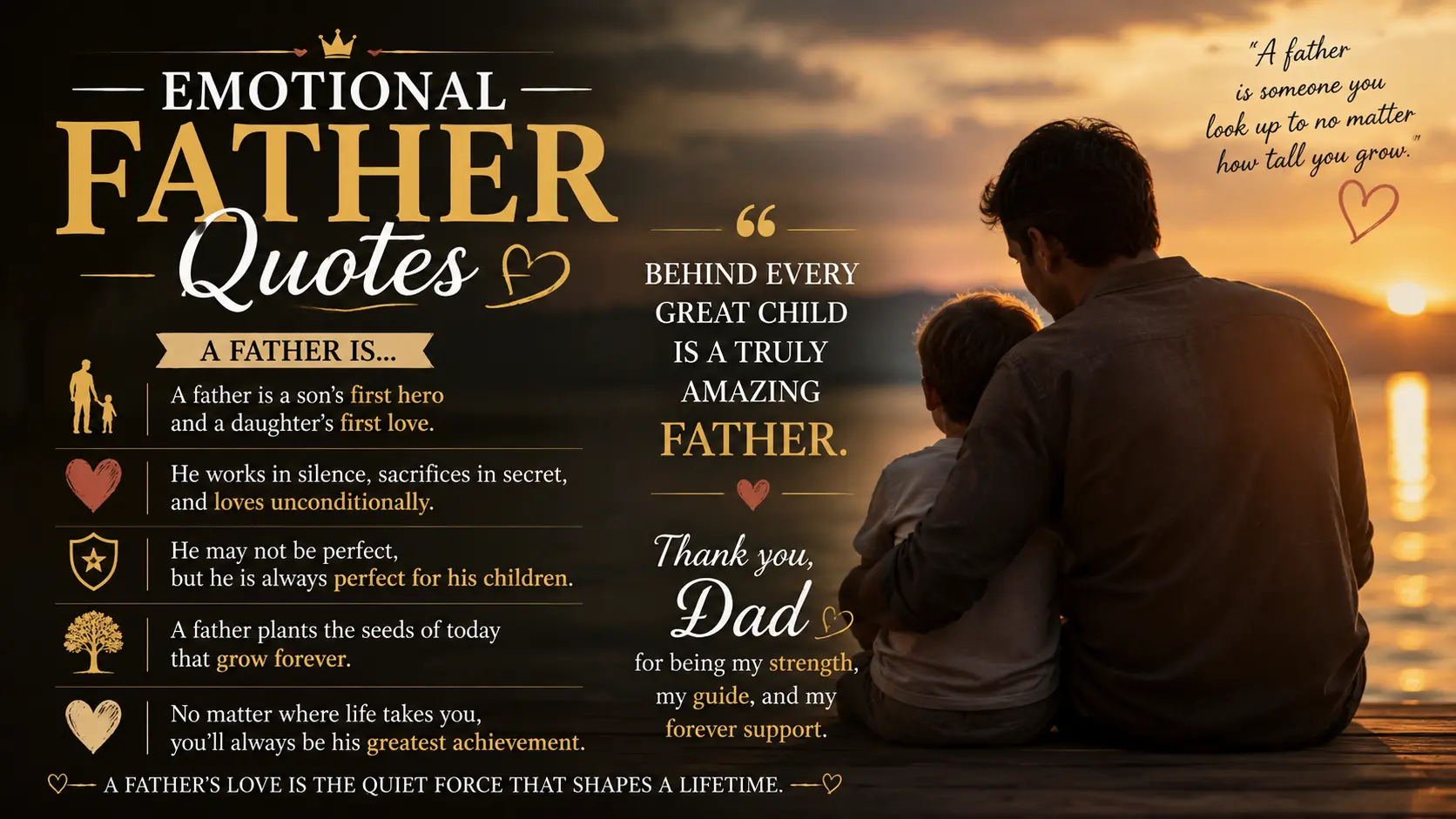 Emotional Father Quotes
