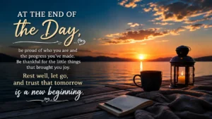 End of Day Quote