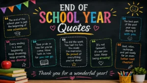 End of School Year Quotes
