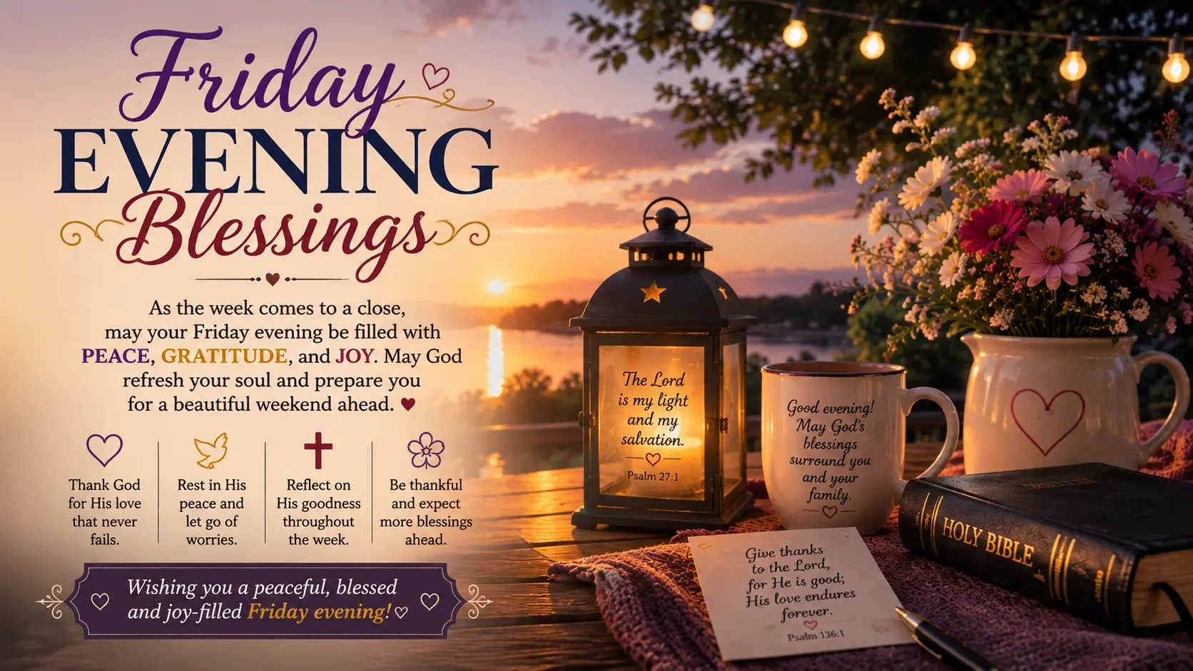 Friday Evening Blessings