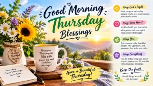 Good Morning Thursday Blessings