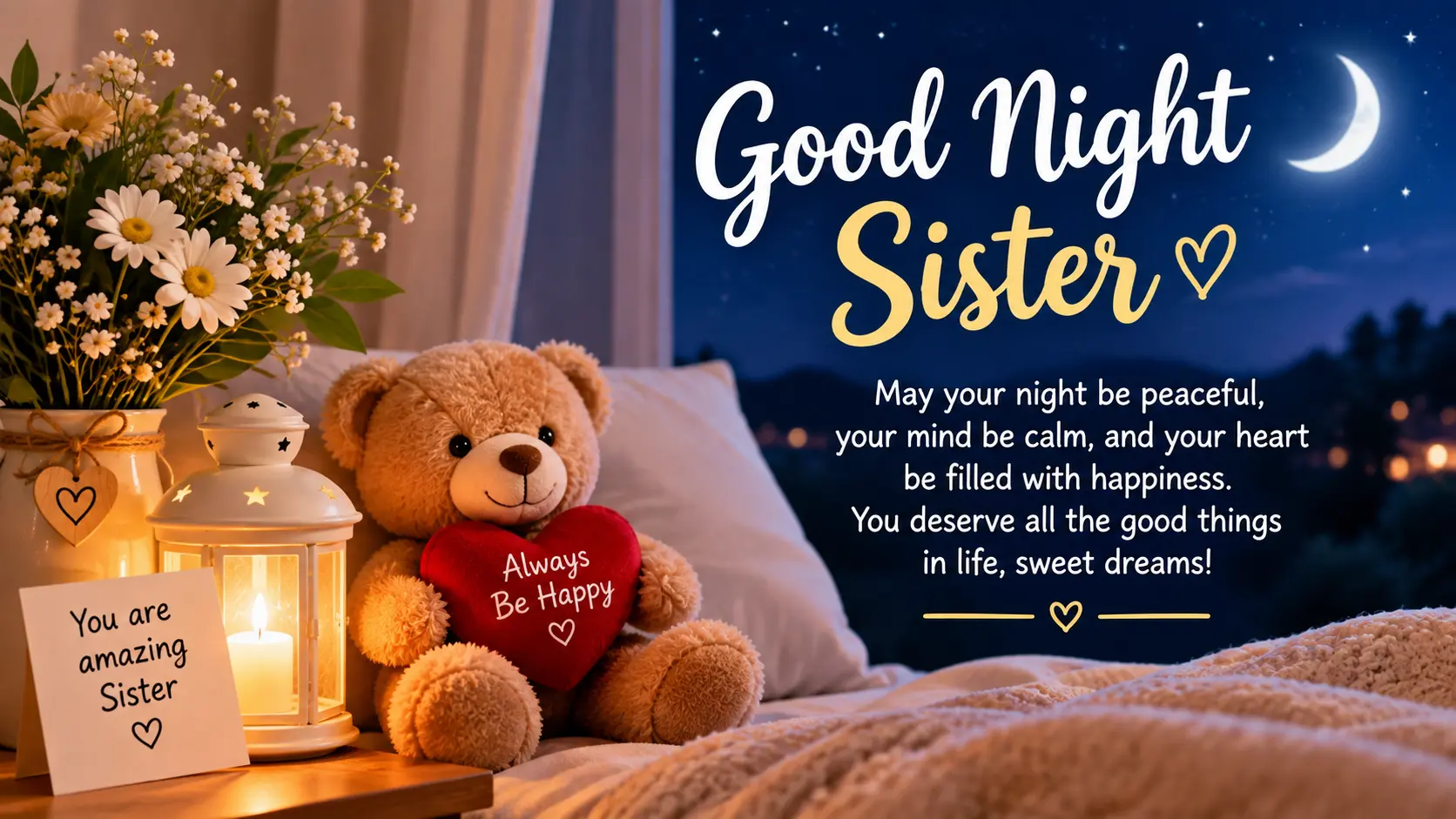 Good Night Sister Images
