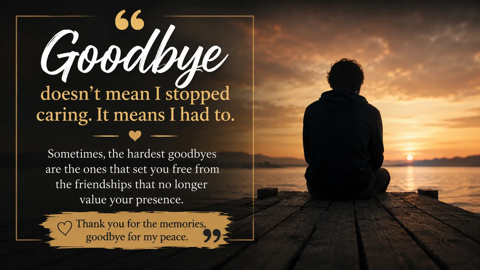 Goodbye End of Friendship Quotes